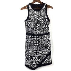 Green Envelope Handkerchief Dress B/W Size Medium